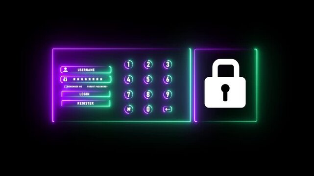 Digital cyber secure, Cybersecurity and privacy concepts to protect data. Lock icon and internet network security technology, Global network security technology, protect personal data and information.