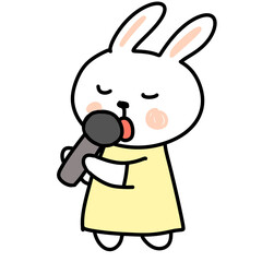 노래하는 토끼 © 장환 고