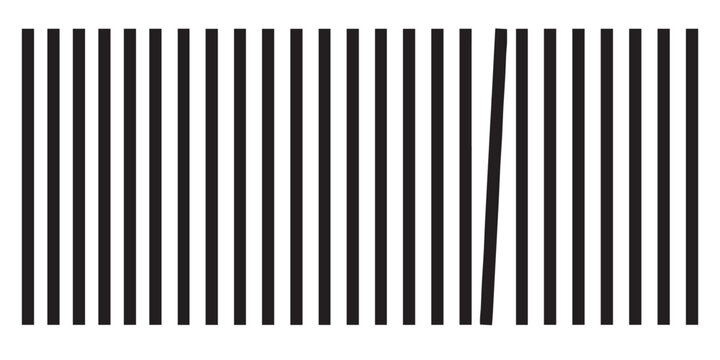 Abstract background with a series of parallel vertical black lines and one diagonal line.