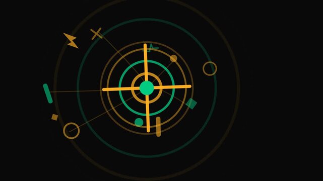 Cyber System Lockdown Target Reticle Risk Detection 168