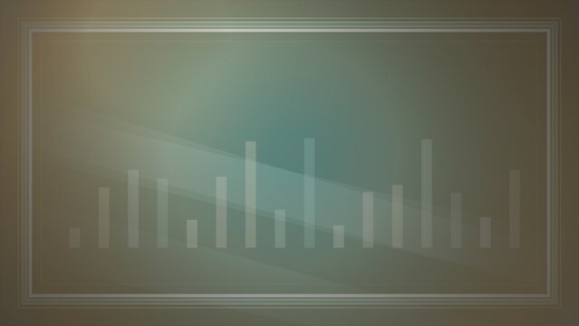 Abstract bar chart background with gradient colors
