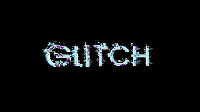 Glitch Title