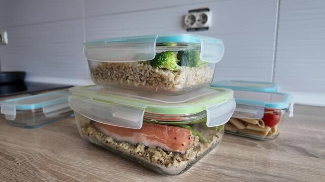 Weekly Meal Prep Containers Ready for Healthy Eating