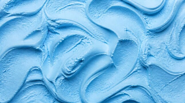Blue ice cream gelato texture background