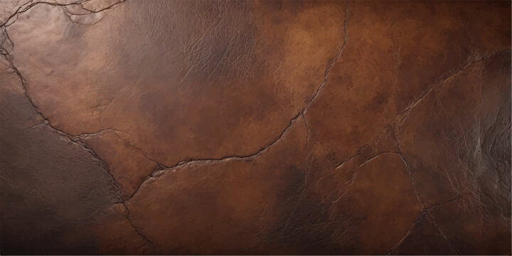 Brown leather texture vintage background close up rough aged surface design