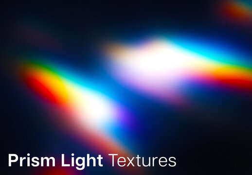 Prismatic Overlay Textures Pack For Photo And Design Projects