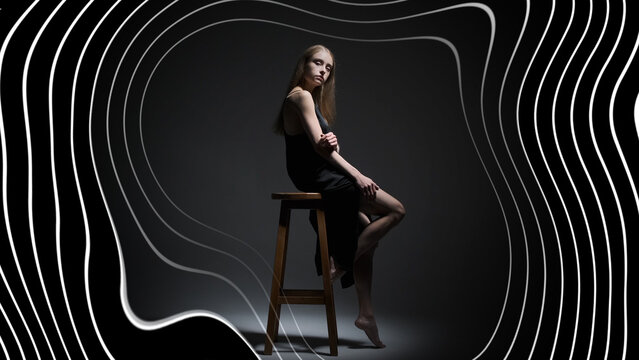 Premium Overlays Spider Lines 9 &ndash; Animated Network Connections and Web Line Effects, Abstract Motion Graphics Overlays for Video Editing and Visual Design
