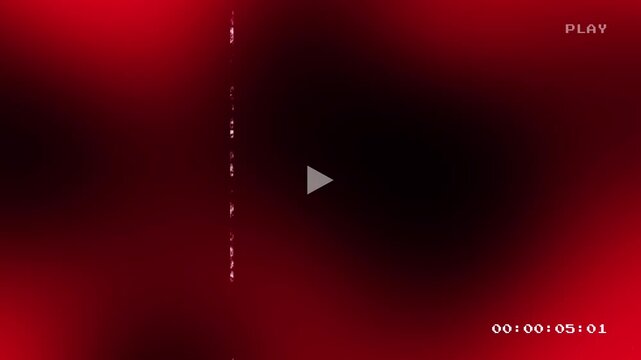 Retro analog VHS glitch background featuring colorful light leaks in magenta purple and blue with vintage camcorder overlay play text and timecode on a dark black backdrop