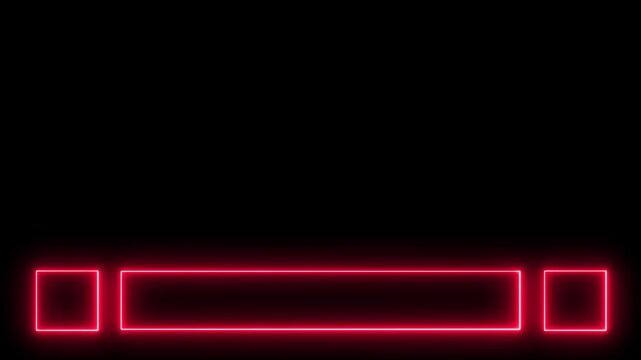Neon line Modern cool-designed lower third in 4K alpha channel. Stunning 4K-alpha channel lower third quality for a title, TV news, information call box bars, and news channels. Easy to use. 4k videos