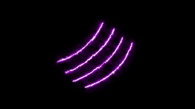 claw effect animated animal scratch effect flaming scratch light effect 4k neon fire scratch looping ,fire slash effect on black background.