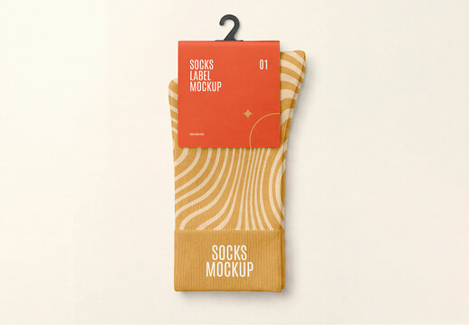 Socks Mockup