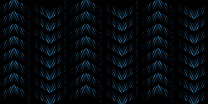 Seamless halftone hexagon shape dot pattern vector, Geometric Halftone Abstract pattern for Fabric and textile printing, sport jersey texture, wrapping paper, backdrops and packaging