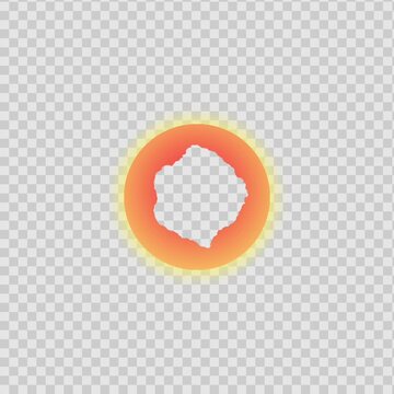 explosion effect with animation transparent background