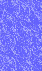 Obraz premium TROPICAL PLANT-THEMED PATTERN