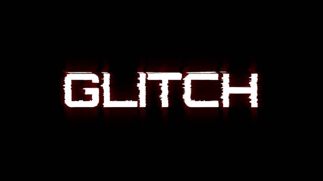 Digital Signal Glitch Title