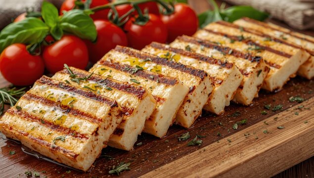 Grilled Halloumi for high-quality dairy and Mediterranean dishes.