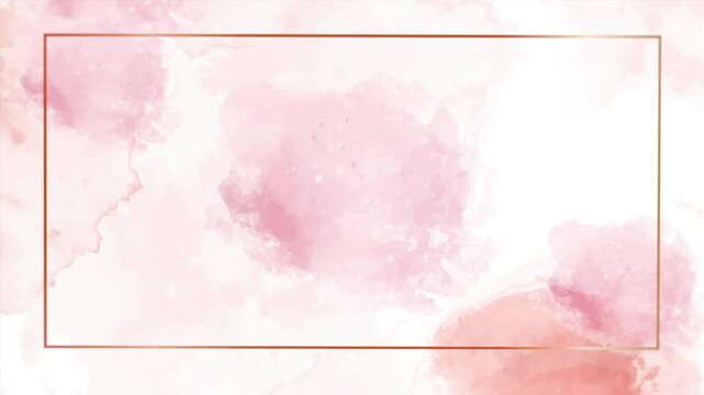 Gentle watercolor wash with delicate rose hues blending softly across the canvas creating a calm and serene backdrop for designs