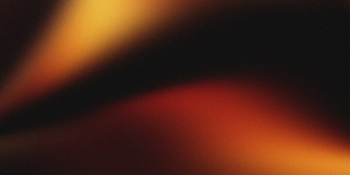 a combination of deep black as the background, with strokes of orange, golden yellow, and reddish brown