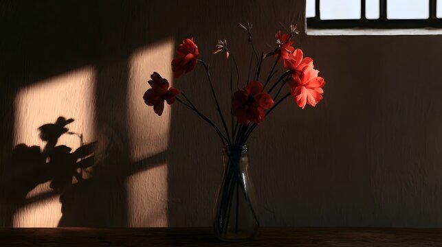 A compelling ic scene featuring dramatic lighting and high contrast creating an inspiring and deeply emotional mood