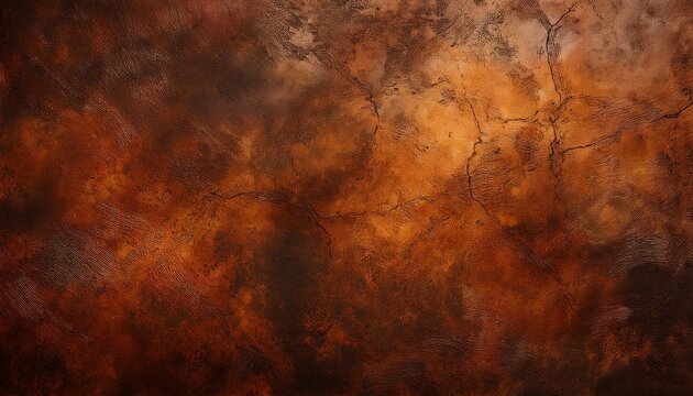 abstract texture with rusty brown and dark orange tones