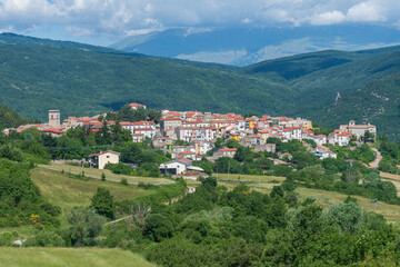 Fototapeta premium Veduta di Borrello - Chieti - Abruzzi - Italia