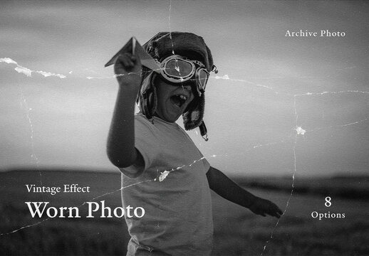 Worn Photo Effect