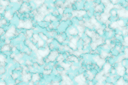 Turquoise marble texture with white and gray veining patterns background pattern stone surface design interior. Resizable and editable, EPS 10.