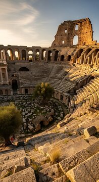 Aspendos Theater in Turkey.