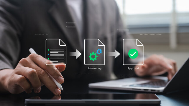 Approval Workflow system streamlining document processing, business validation, authorization routing, operational management and enterprise process execution from submission to approved outcome