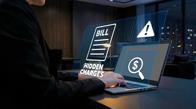 Hidden Charges Detection Dashboard with Consumer Billing and Financial Awareness Analytics