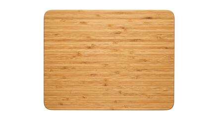 Obraz premium Bamboo Cutting Board Kitchen Utensil for Food Preparation.
