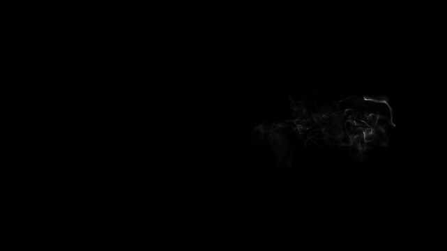 Realistic Vapor Movement Video Background