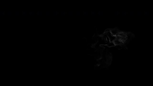 Cinematic Smoke Reveal Background Effect