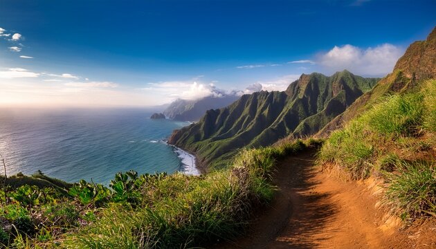 napali coast hiking trail