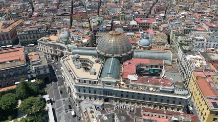 Fototapeta premium Galleria Umberto I veduta aerea