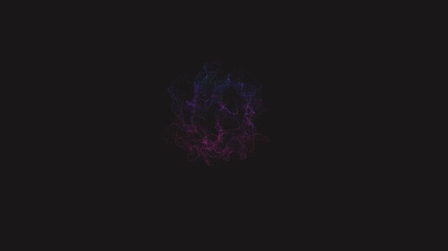 fluid nebula particle attractor 3d