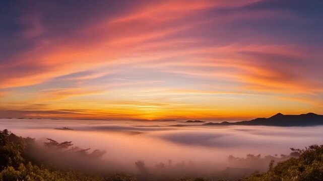 Soft rose gold mist waves spreading gently across frame with elegant atmospheric light flow