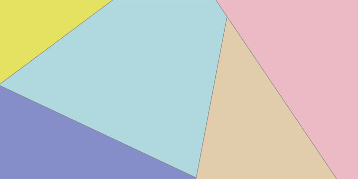 Multicolor background from a cardboard of different colors