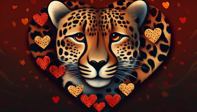 leopard prints leopard hearts cheetah prints