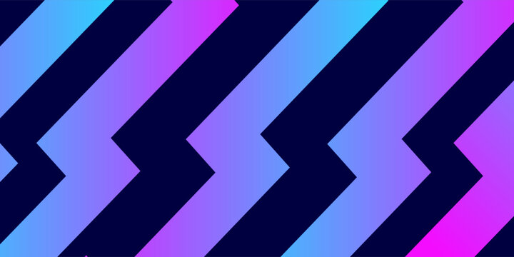 Abstract premier league background. Zigzag Background. EPL Premier League thumbnail video, vector illustration in banners