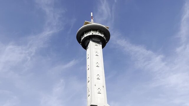 Asmaul Husna Tower Minaret of Great Mosque of Central Java Landscape