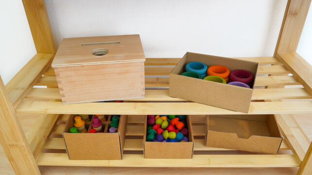 Montessori learning materials and wooden educational toys