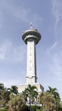 Asmaul Husna Tower of Great Mosque of Central Java Beautiful Architecture