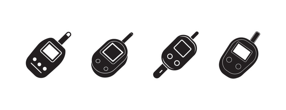  gaming console designs  handheld game controllers with different screen and button layouts