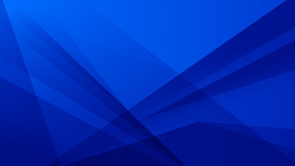 Obraz premium Abstract Modern Blue Geometric Background. 