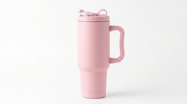 An elegant and modern premium tumbler designed with a minimalist aesthetic that is highly popular in online marketplaces and social media promotions