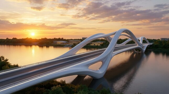 bridge over river