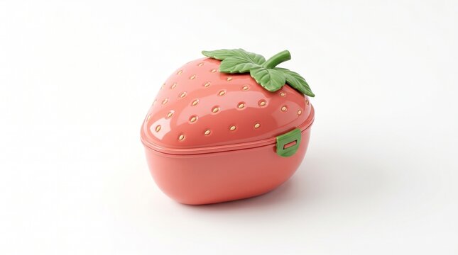 An elegant Korean minimalist lunch box featuring a premium design with smooth rounded edges and multiple compartments