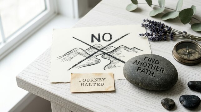 Journey halted with no alternative path found