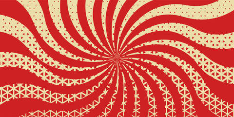 red circus carnival sunburst background vintage retro © Lukman